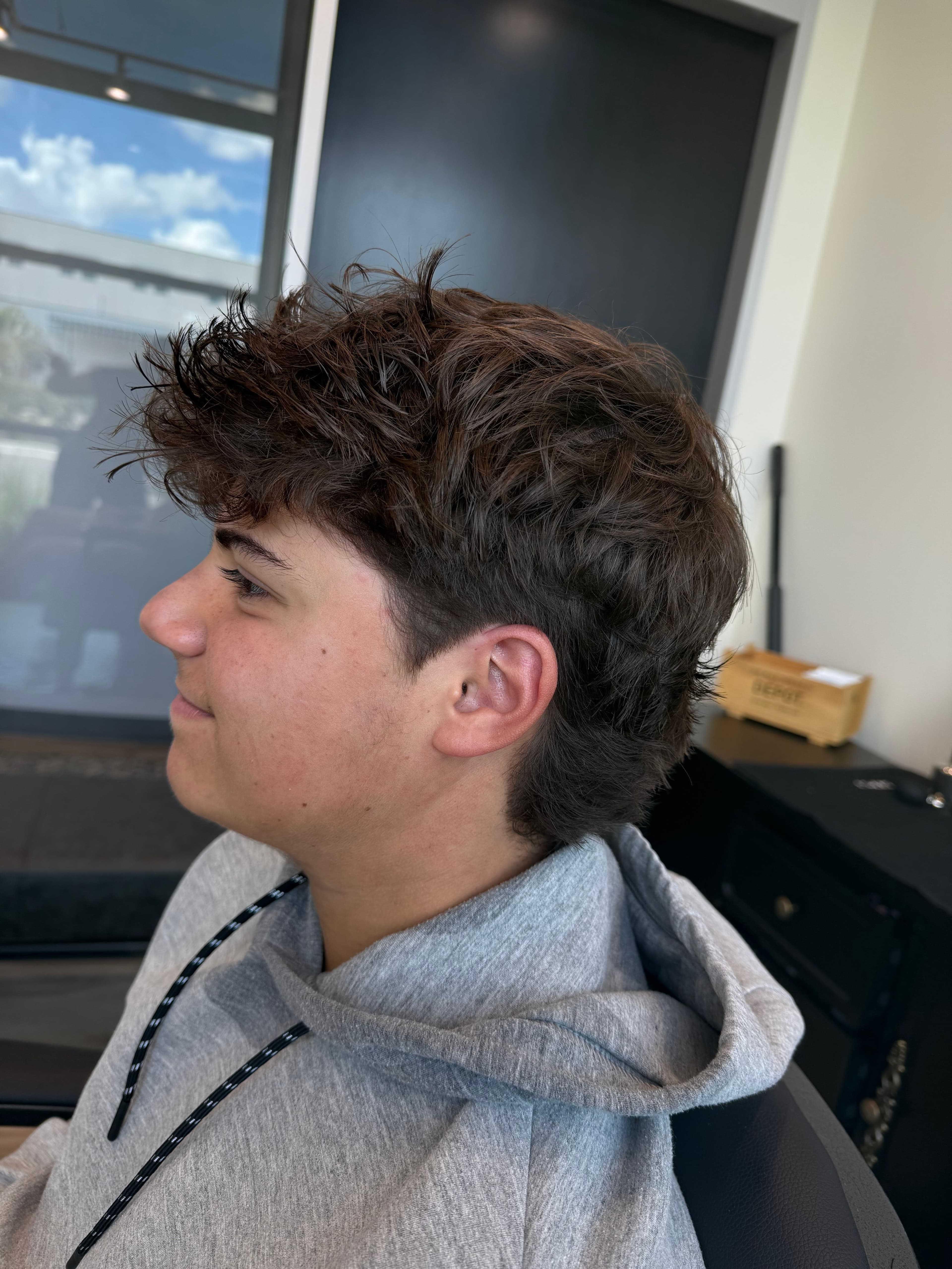 Precision fade haircut