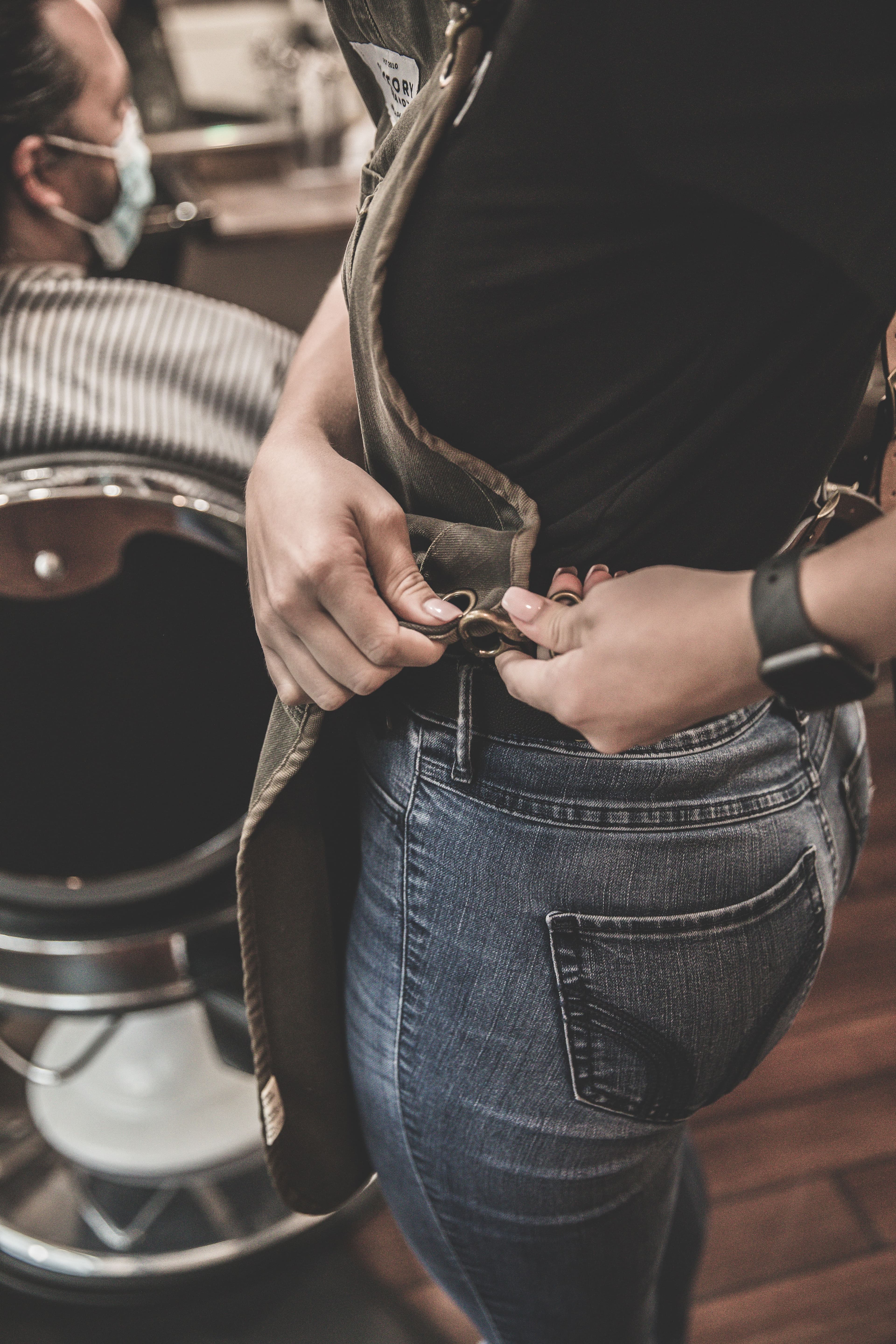 KL Barber Studio interior
